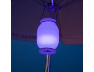 LAMPA PORTABILA CANDELA 30 BATERIE, ALBA, REALIZATA DIN POLIETILENA - Img 2