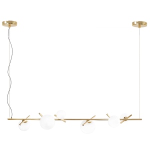 Lampă suspendată APP1664-6CP Gold