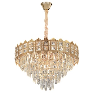 Lampă suspendată Cristal G049-CP 60CM - Img 1