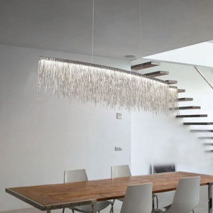 Lampă suspendată Glamour LED Chain APP891-CP - Img 3