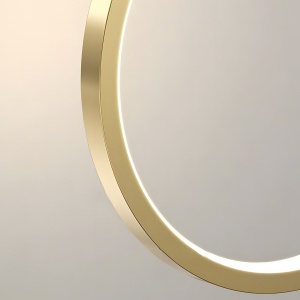 Lampă suspendată LED G112-CP Gold - Img 3