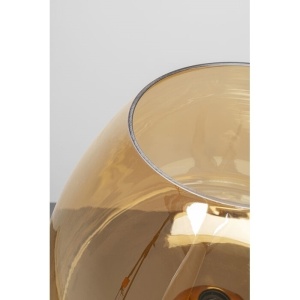 LAMPADAR SPHERE 146, CHIHLIMBAR, CONFECTIONAT DIN OTEL SI STICLA, STIL MODERN - Img 2