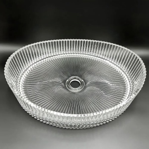 LAVOAR CU STRIATII HARPER TRANSPARENT, STICLA SECURIZATA, CALITATE SUPERIOARA, REA - Img 7