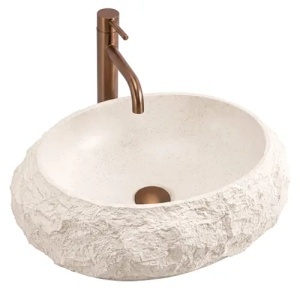 LAVOAR PENTRU BLAT MIKA WARM BEIGE, CALITATE SUPERIOARA - Img 2