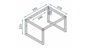 LAVOAR REA GOYA CU SUPORT, ALB, 50 CM, DIN CONGLOMERAT, CALITATE SUPERIOARA - Img 6