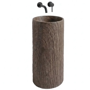 LAVOAR STATIV ROSSANA, 85 CM, DIN PIATRA COMPOZITA, CALITATE SUPERIOARA, REA - Img 3
