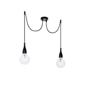 LUSTRA MINIMAL SP2 NERO OPACO - IDEAL LUX