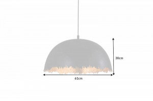 LUSTRA MODERNA 76CM, GLOW , COD 41764, STIL MODERN, REALIZATA DIN METAL IN NEGRU/AURIU - Img 8