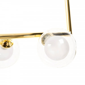 LUSTRA MODERNA, GOLDEN GLASS BALL, DIN STICLA, APP690-6CP - Img 4