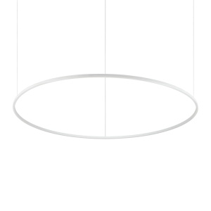 LUSTRA ORACLE SLIM ROUND SP D150, ALB MAT, DIN ALUMINIU SI POLICARBONAT, STIL MODERN - Img 1