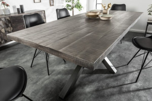 MASA DINING 200CM, GALAXIE, LEMN MASIV DE MANGO, STIL INDUSTRIAL, ARTIM GROUP SELECTION - Img 2