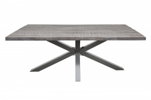 MASA DINING 200CM, GALAXIE, LEMN MASIV DE MANGO, STIL INDUSTRIAL, ARTIM GROUP SELECTION - Img 5