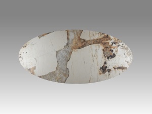 MASA DINING/BIROU NOA 240CM, REALIZATA DIN METAL, STICLA SI CERAMICA, DESIGN MODERN, PRODUS DE LUX - Img 7