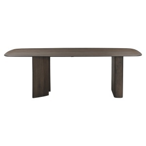 MASA DINING CASTELLO 230cm, REALIZATA DIN LEMN DE STEJAR, CULOARE MARO, STIL MODERN - Img 2