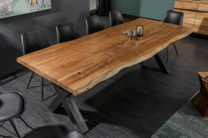 MASA DINING DIN LEMN MASIV NATUR, MAMMUT 240CM, ARTIM GROUP SELECTION - Img 3