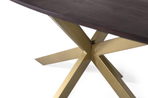 MASA DINING ELEGANTA 200CM, LEMN DE SALCAM SI METAL, ARTIM GROUP SELECTION - Img 4