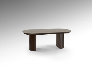 MASA DINING EXTENSIBILA, IRATI 206/283CM, MDF SI FURNIR, DESIGN MODERN, SCHULLER - Img 5