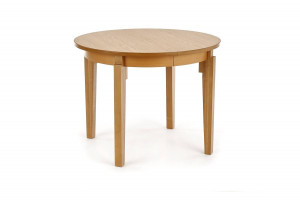 MASA DINING EXTENSIBILA STIL SORBUS, STEJAR MIERE, 100/200 CM, DIN MDF SI LEMN MASIV, STIL CLASIC - Img 8