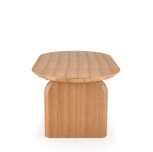 MASA DINING EXTENSIBILA STIL SUNSET, STEJAR NATURAL, CONFECTIONATA DIN MDF SI FURNIR, STIL MODERN - Img 8