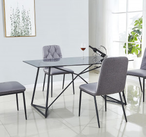 MASA DINING SAU LIVING SENSOR FUMURIU/NEGRU DESIGN VINTAGE HALMAR - Img 2