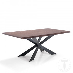 MASA ELEGANTA 200CM,SFAT, COD 3096, STIL MODERN, REALIZATA DIN METAL SI MDF - Img 2