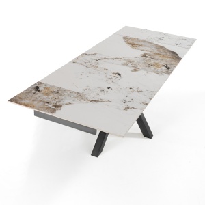 MASA EXTENSIBILA 160/240CM, TYCHI, DIN METAL SI CERAMICA, ARTIM GROUP SELECTION - Img 4
