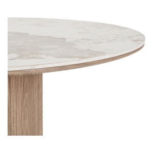 MASA EXTENSIBILA ATHENS 210CM, , REALIZAT DIN MDF SI CERAMICA, CULOARE ALB/MARO, ARTIM HOUSE - Img 4