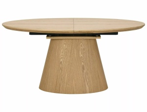 MASA EXTENSIBILA, MAROCCO 160/200CM, CULOARE STEJAR, BLAT DIN MDF SI FURNIR SI CADRUL DIN MDF SI FURNIR NATURAL, STIL MODERN - Img 5