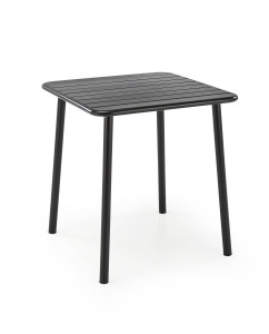 MASA GRADINA/TERASA BOSCO KWADRAT, NEAGRA, DIN METAL, STIL MODERN