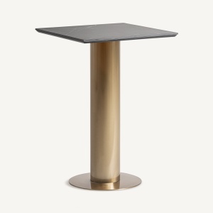 MASUTA DE BAR TASQUE 106CM, DIN METAL SI PORTELAN, DESIGN EXCLUSIVIST, VICAL HOME