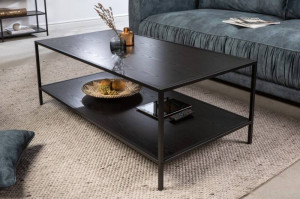 MASUTA DE CAFEA 120CM, SLIM LINE, DIN MDF SI METAL