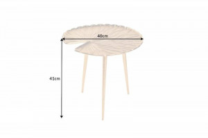 MASUTA DE CAFEA 40CM, GINKO, DIN METAL, COD 41600, DESIGN MODERN - Img 5