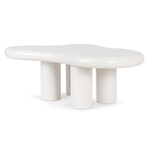 MASUTA DE CAFEA, ARTIM MEBLE, REALIZAT DIN MDF, CULOARE ALBA, STIL MODERN - Img 7
