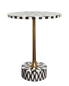 MASUTA DE CAFEA DOMERO STAR 40, CONFECTIONATA DIN OTEL PLACAT CU ALAMA SI MDF, STIL MODERN