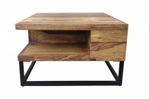 MASUTA DE CAFEA, GIANT 60CM, DIN LEMN SI SUPORT METAL, ARTIM GROUP - Img 2