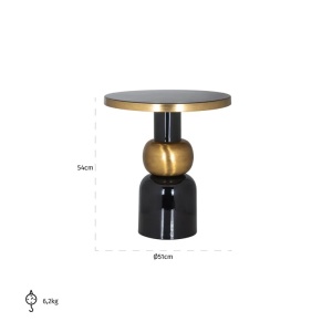MASUTA DE CAFEA MOSE 51Ø, 825173, CONFECTIONATA DIN FIER, STIL MODERN - Img 2