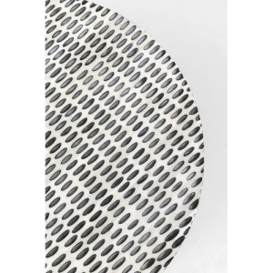 MASUTA DE CAFEA PIANO 36 CM., CONFECTIONATA DIN MDF SI RASINA, STIL MODERN - Img 3