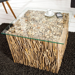 MASUTA DE CAFEA PRELUCRATA MANUAL FOSSIL 36584 DESIGN RUSTIC - Img 3
