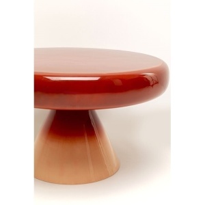 MASUTA DE CAFEA RICI 60 CM, CONFECTIONATA DIN OTEL EMAILAT, STIL MODERN - Img 2