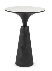 MASUTA DE CAFEA RONDEL 51, CONFECTIONATA DIN OTEL SI MARMURA, STIL MODERN