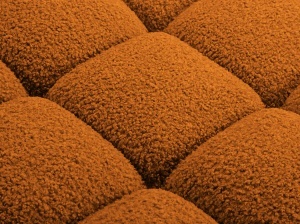 MODUL CANAPEA BELLIS, CARAMIZIU, CU TAPITERIE DIN TEXTIL BOUCLE ROLF, MICADONI - Img 5