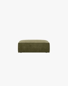 MODUL CANAPEA KAELLE, 80X100 CM, VERDE, CU TAPITERIE DIN TEXTIL CHENILLE OVER THE HORIZON, MICADONI - Img 2