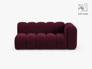 MODUL CANAPEA LUPIN, PE DREAPTA, 173 CM, VISINIU, CU TAPITERIE DIN TEXTIL CATIFEA VENUS, MICADONI