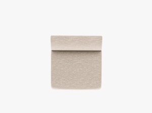 MODUL CANAPEA MILEY, CU SPATAR, BEJ, CU TAPITERIE DIN TEXTIL CHENILLE EDEN, MICADONI - Img 4