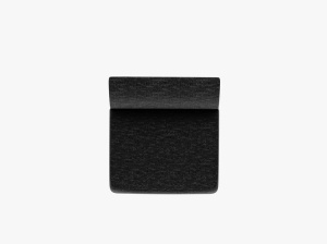 MODUL CANAPEA MILEY, CU SPATAR, NEGRU, CU TAPITERIE DIN TEXTIL CHENILLE HAGA, MICADONI - Img 4