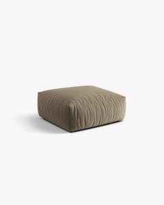 MODUL POUF PENTRU COLTAR CHRIS, 85X100, MARO DESCHIS,, CU TAPITERIE DIN TEXTIL CATIFEA CASINO, MICADONI - Img 2