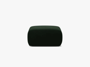 MODUL PUF CANAPEA MOLINO, 75X75, VERDE SMARALD, CU TAPITERIE DIN TEXTIL CATIFEA VELVET CASINO, MICADONI