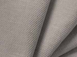 MODUL PUF DREPTUNGHIULAR, CANAPEA MOLINO, 100X100, GRI DESCHIS, CU TAPITERIE DIN TEXTIL CHENILLE REBEL, MICADONI - Img 3