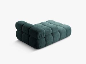 MODUL SEZLONG COLTAR BELLIS, PE STANGA, BENZINA, CU TAPITERIE DIN TETIL BOUCLE ROLF, MICADONI - Img 3