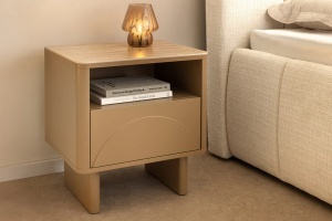 NOPTIERA SAVOY 50CM, 3D, REALIZAT DIN MDF SI PLACA CERAMICA, CULOARE TRAVERTIN, ARTIM GROUP SELECTION - Img 6